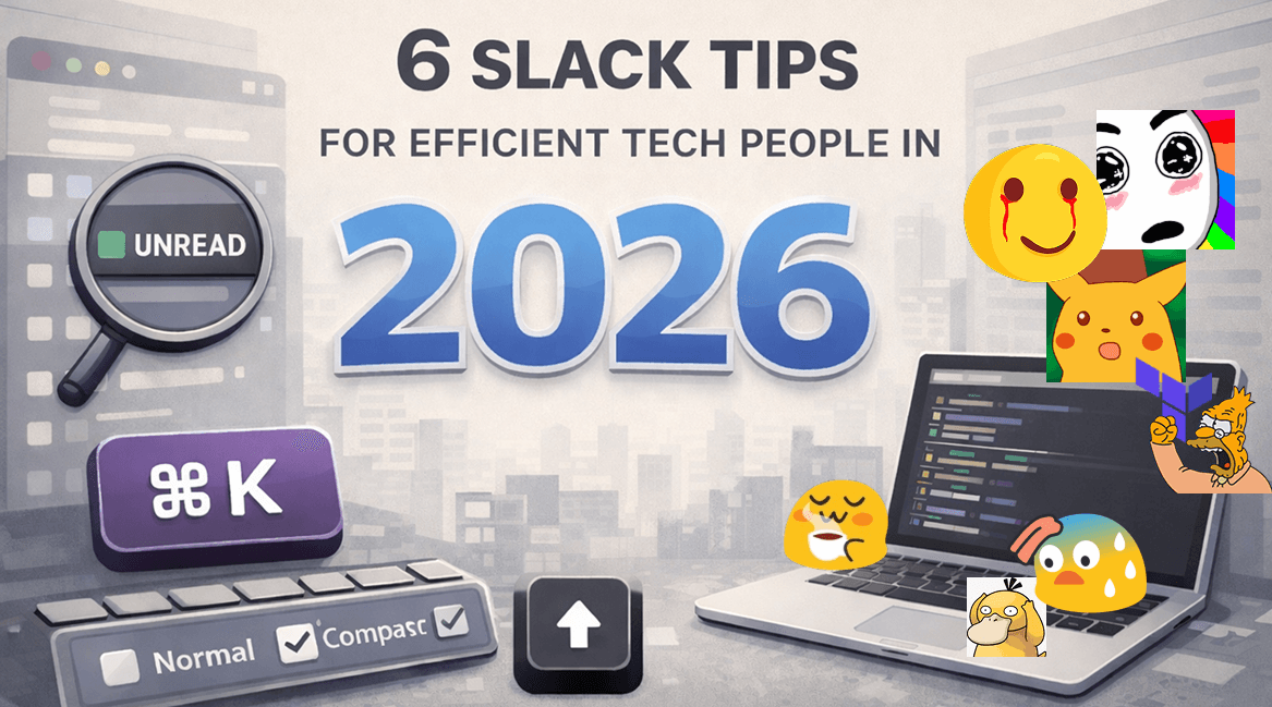 Illustration for 6 Slack tips for efficient tech teams in 2026